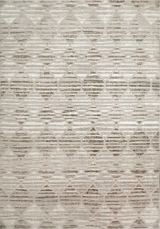 Dynamic Rugs Momentum 61798 Ivory Grey Taupe Modern Machine-Made Rug