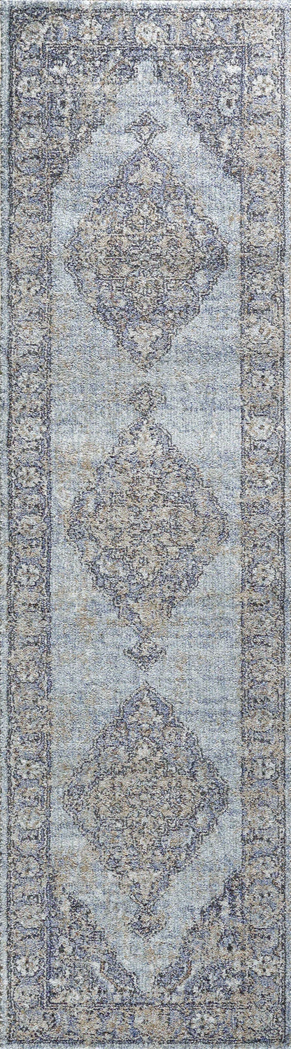 Dynamic Rugs Jazz 6792 Blue Beige  Traditional Machine-Made Rug