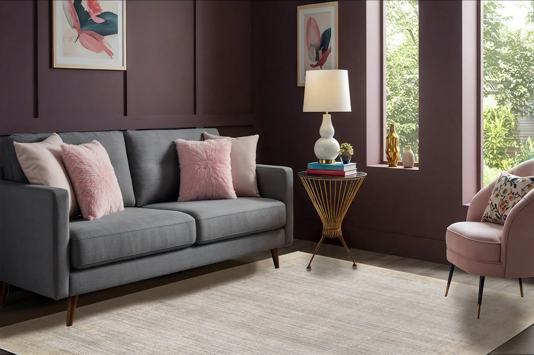 Dynamic Rugs Cosmo 6830 Grey Beige Modern Machine-Made Rug