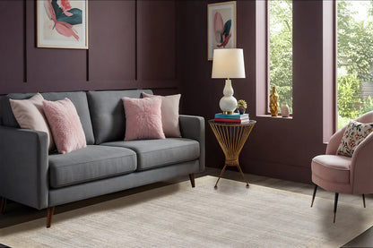 Dynamic Rugs Cosmo 6830 Grey Beige Modern Machine-Made Rug