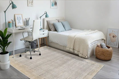 Dynamic Rugs Cosmo 6830 Grey Beige Modern Machine-Made Rug