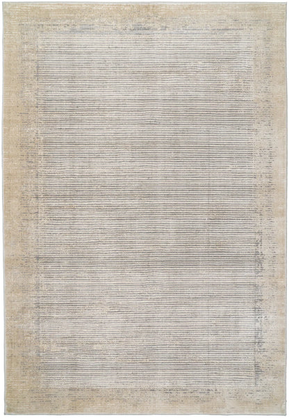 Dynamic Rugs Cosmo 6830 Grey Beige Modern Machine-Made Rug