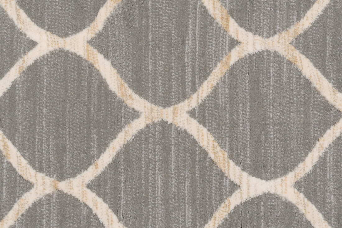 Dynamic Rugs Cosmo 6833 Grey Beige Modern Machine-Made Rug