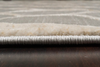 Dynamic Rugs Cosmo 6833 Grey Beige Modern Machine-Made Rug