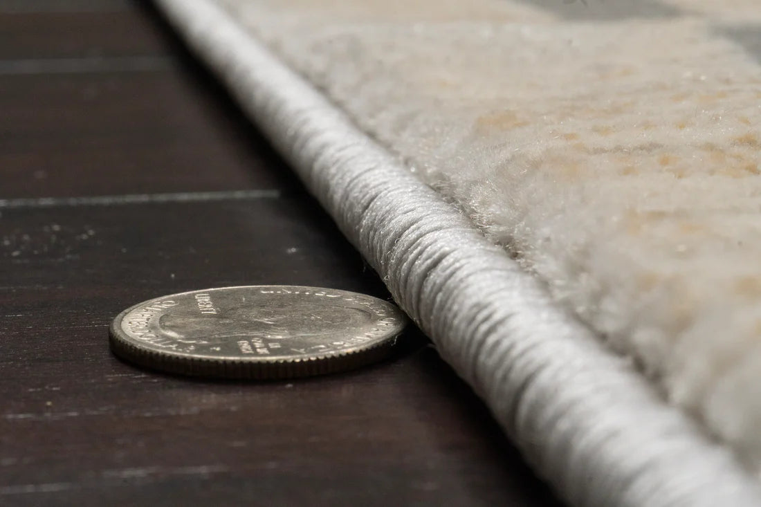 Dynamic Rugs Cosmo 6833 Grey Beige Modern Machine-Made Rug