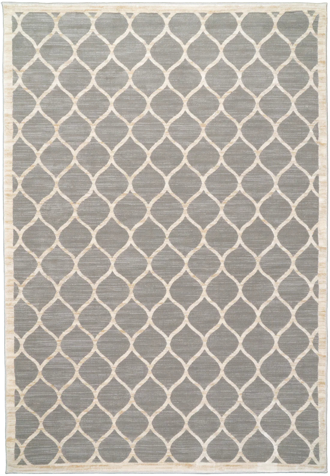 Dynamic Rugs Cosmo 6833 Grey Beige Modern Machine-Made Rug