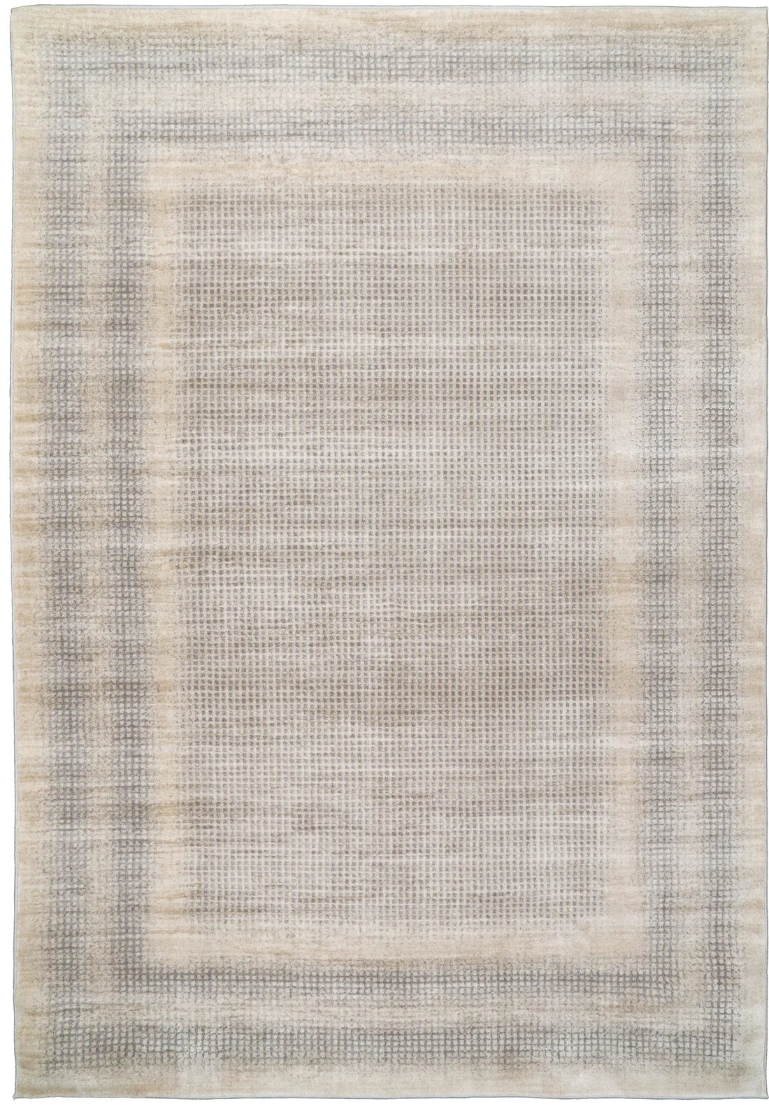 Dynamic Rugs Cosmo 6835 Beige Grey Modern Machine-Made Rug