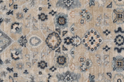Dynamic Rugs Cosmo 6839 Beige Grey Modern Machine-Made Rug