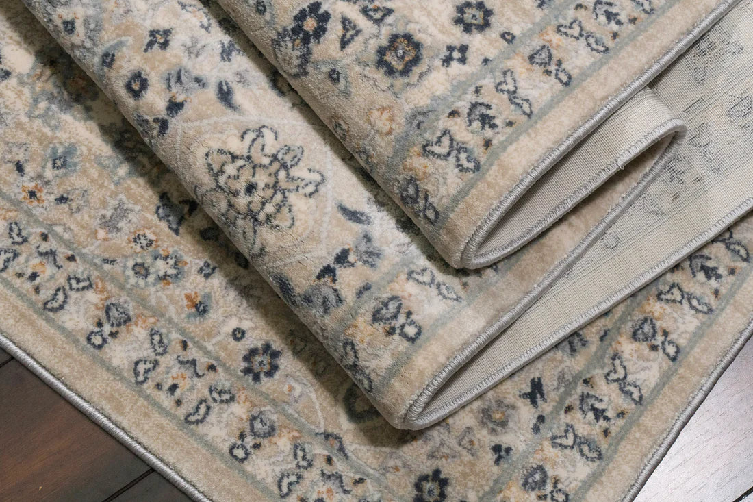 Dynamic Rugs Cosmo 6839 Beige Grey Modern Machine-Made Rug