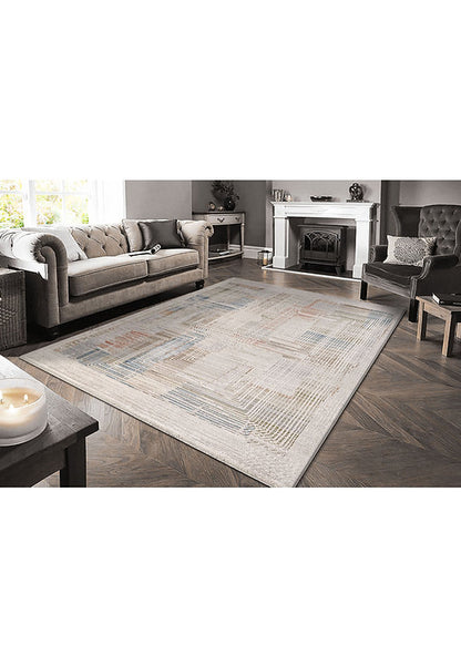 Dynamic Rugs Juno 6889 Beige Multi Modern Machine-Made Rug