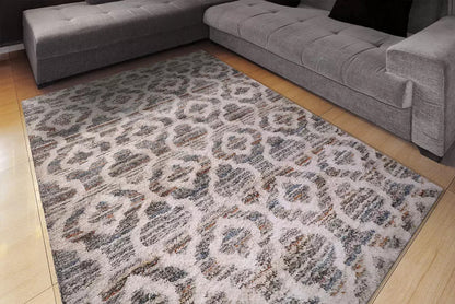 Dynamic Rugs Cruz 7002 Multi  Modern Machine-Made Rug