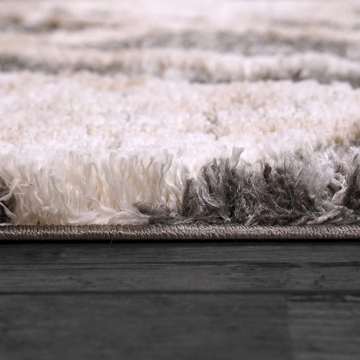 Dynamic Rugs Cruz 7004 Grey Ivory  Modern Machine-Made Rug