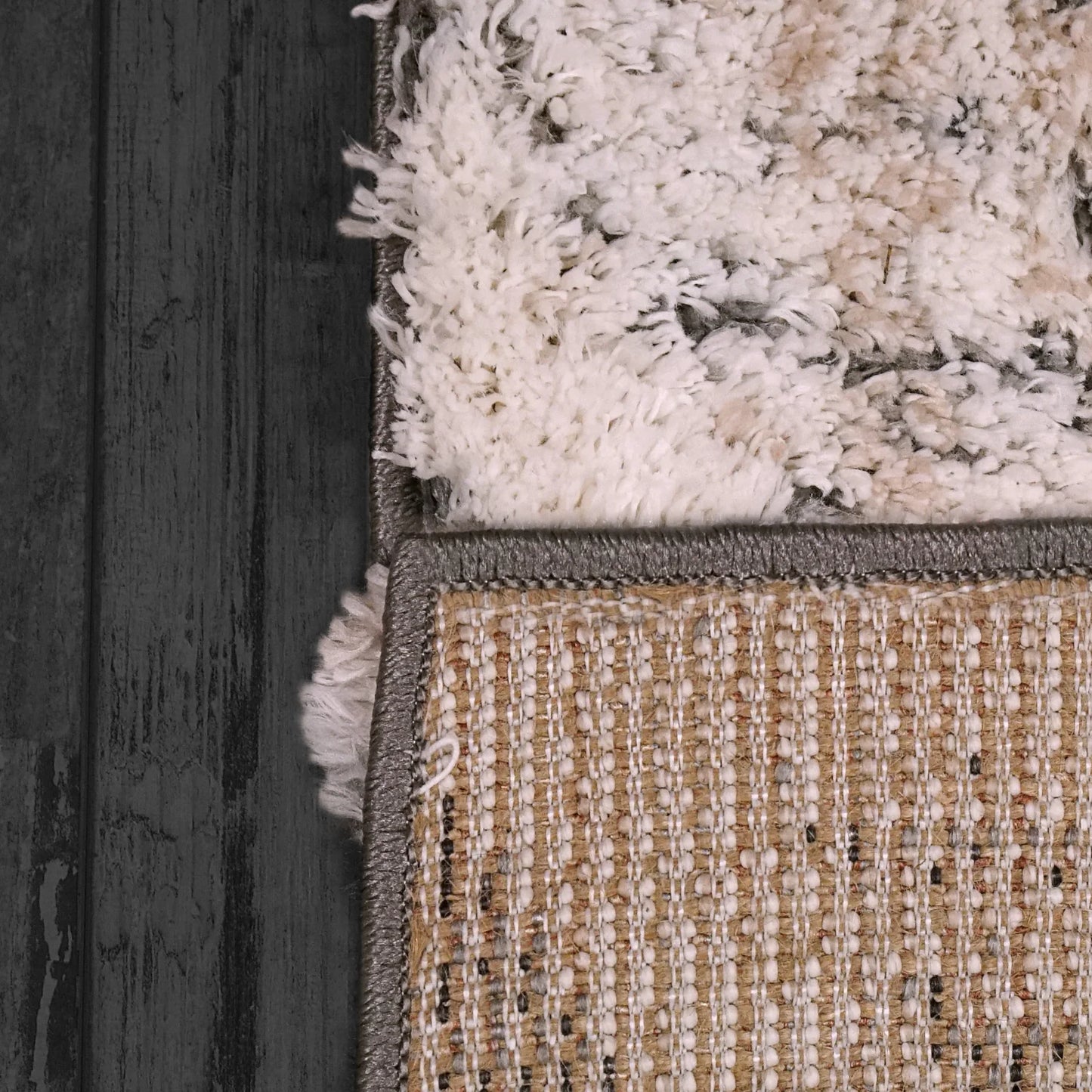 Dynamic Rugs Cruz 7004 Grey Ivory  Modern Machine-Made Rug