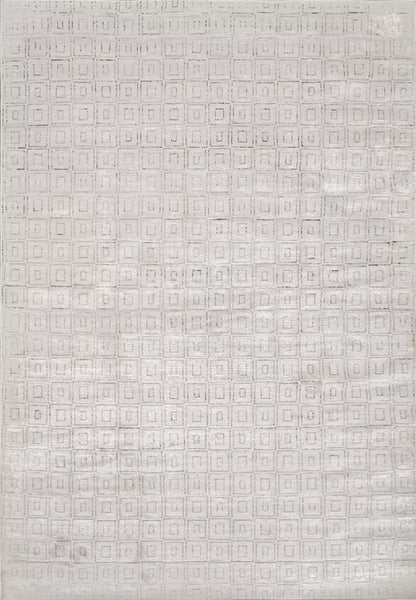 Dynamic Rugs Whistler 7125 Ivory Grey Modern Machine-Made Rug