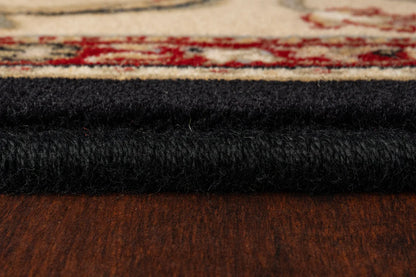 Dynamic Rugs Brilliant 7201 Black Traditional Machine-Made Rug