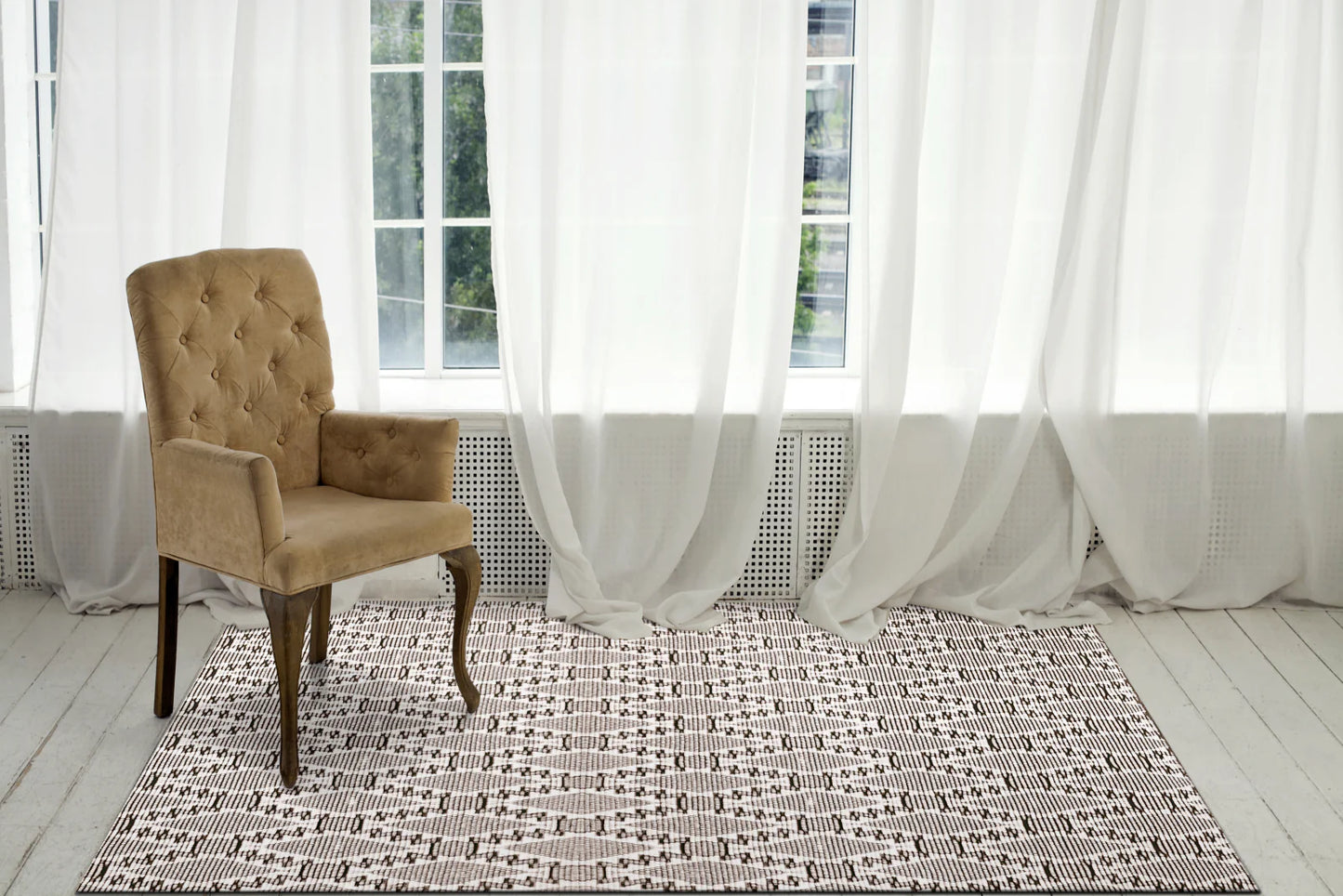 Dynamic Rugs Soul 7401 Ivory Charcoal Modern Handmade Rug