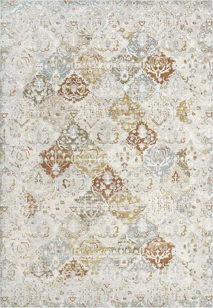 Dynamic Rugs Annalise 7602 Beige Multi Transitional Machine-Made Rug