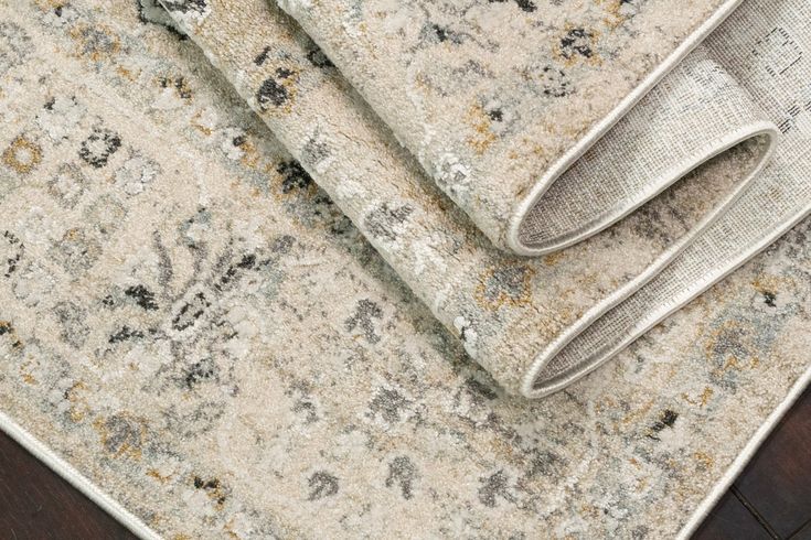 Dynamic Rugs Annalise 7604 Cream Beige Transitional Machine-Made Rug