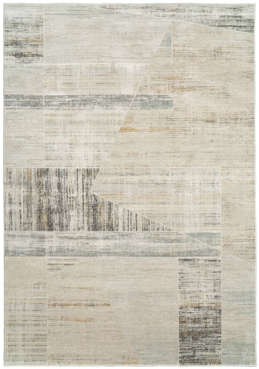 Dynamic Rugs Annalise 7606 Beige Grey Multi Modern Machine-Made Rug