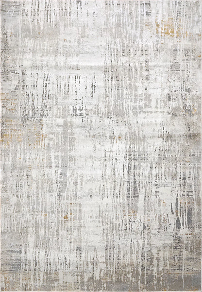Dynamic Rugs Capella 7921 Ivory Grey Gold   Modern Machine-Made Rug