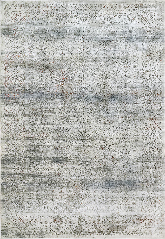 Dynamic Rugs Capella 7974 Grey Multi   Modern Machine-Made Rug