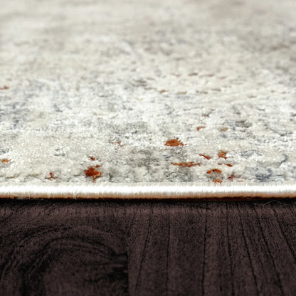 Dynamic Rugs Capella 7975 Grey Multi   Modern Machine-Made Rug