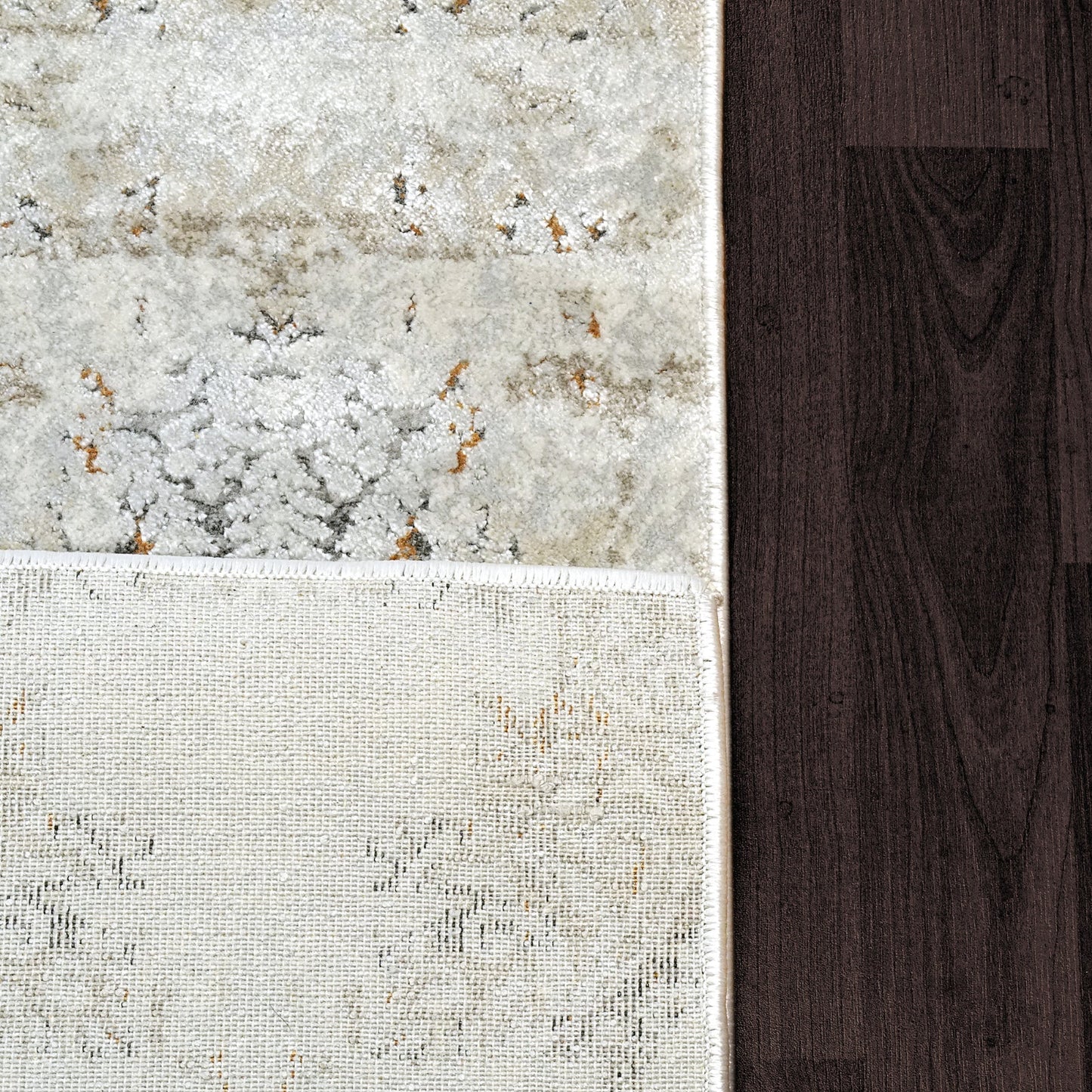 Dynamic Rugs Capella 7976 Grey Gold Multi   Modern Machine-Made Rug