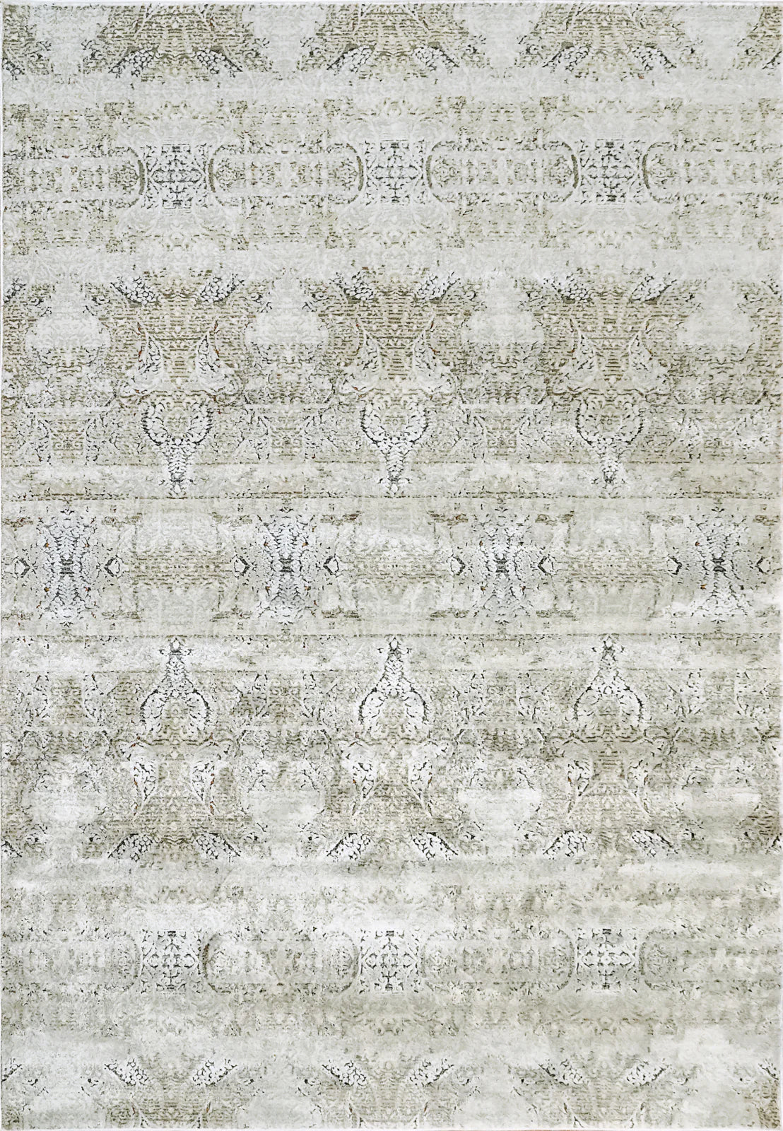 Dynamic Rugs Capella 7976 Grey Gold Multi   Modern Machine-Made Rug