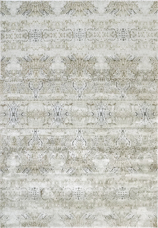 Dynamic Rugs Capella 7976 Grey Gold Multi   Modern Machine-Made Rug