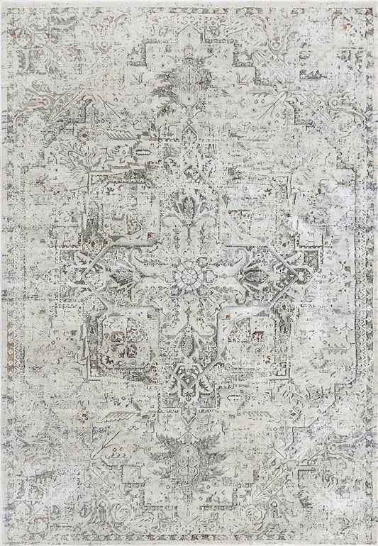 Dynamic Rugs Capella 7977 Grey Multi   Transitional Machine-Made Rug