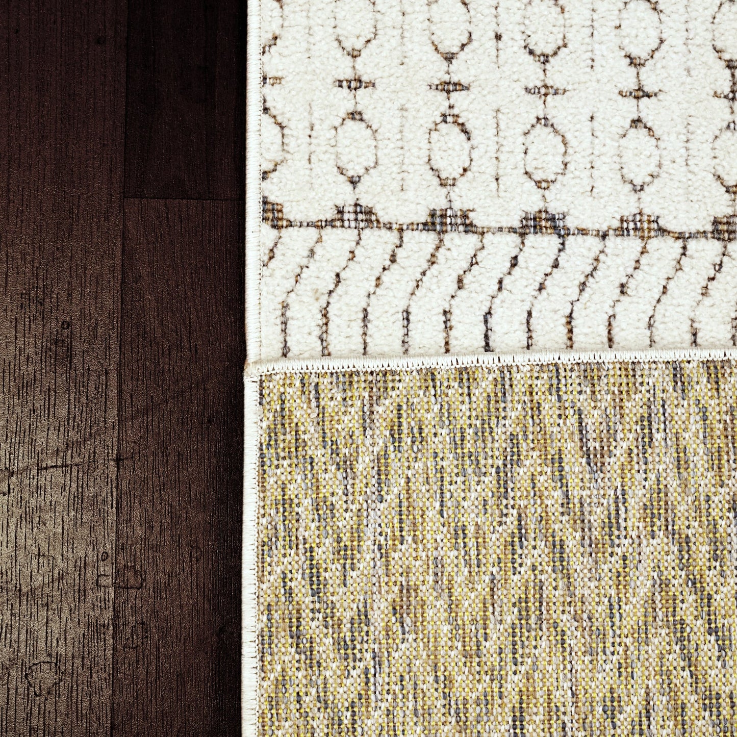 Dynamic Rugs Lotus 8140 Ivory Grey Contemporary Machine-Made Rug