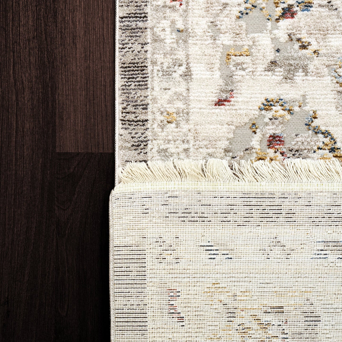 Dynamic Rugs Mood 8454 Grey Traditional Machine-Made Rug