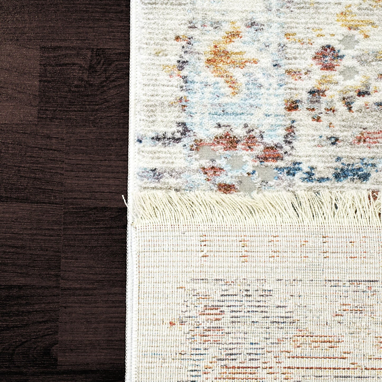 Dynamic Rugs Mood 8468 Light Grey Multi Traditional Machine-Made Rug