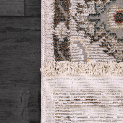 Dynamic Rugs Mood 8473 Blue Multi Transitional Machine-Made Rug