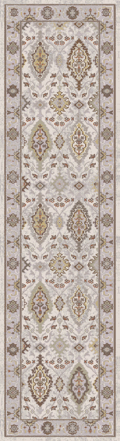 Dynamic Rugs Mood 8473 Blue Multi Transitional Machine-Made Rug