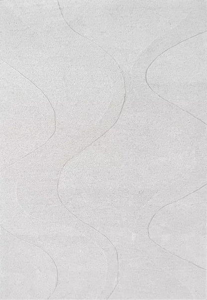 Dynamic Rugs Aria 8550 Ivory Modern Handmade Rug