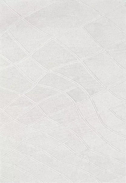 Dynamic Rugs Aria 8552 Ivory Modern Handmade Rug