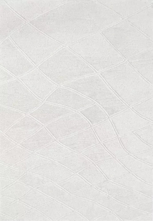 Dynamic Rugs Aria 8552 Ivory Modern Handmade Rug