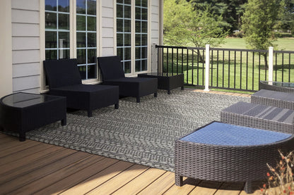 Dynamic Rugs Brighton 8570 Light Grey Contemporary Machine-Made Rug