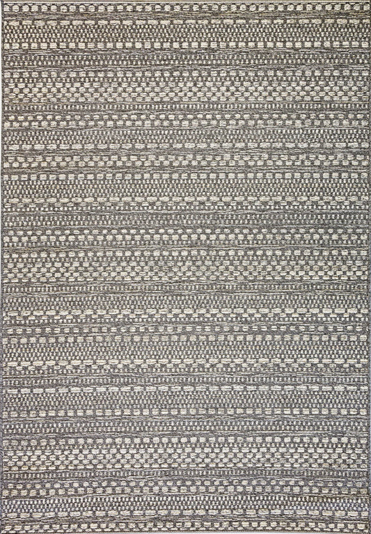 Dynamic Rugs Brighton 8570 Light Grey Contemporary Machine-Made Rug