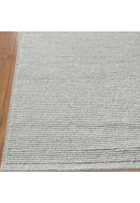 Dynamic Rugs Echo 8580 Silver Modern Handmade Rug