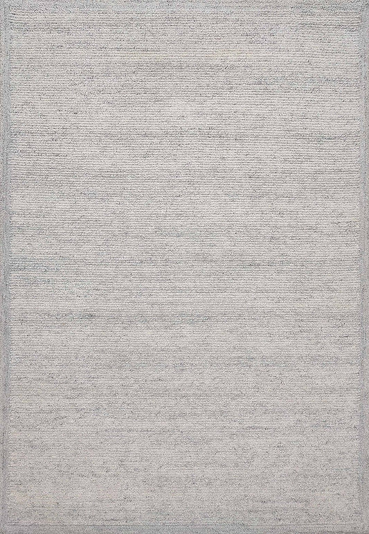 Dynamic Rugs Echo 8580 Silver Modern Handmade Rug