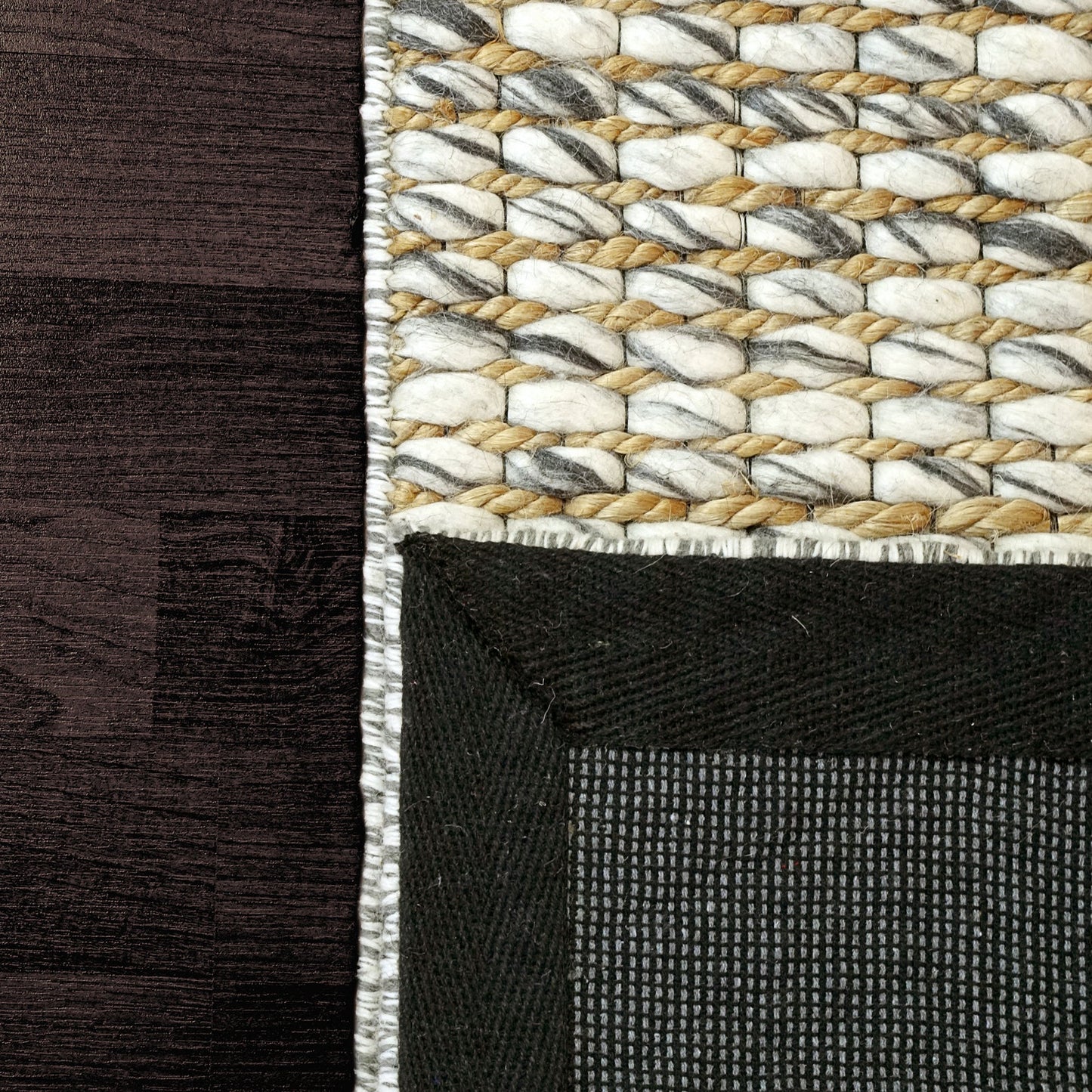 Dynamic Rugs Step 8640 Beige Grey Contemporary Handmade Rug