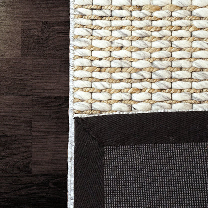 Dynamic Rugs Step 8640 Beige Light Grey Contemporary Handmade Rug