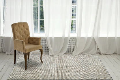 Dynamic Rugs Step 8640 Beige Light Grey Contemporary Handmade Rug