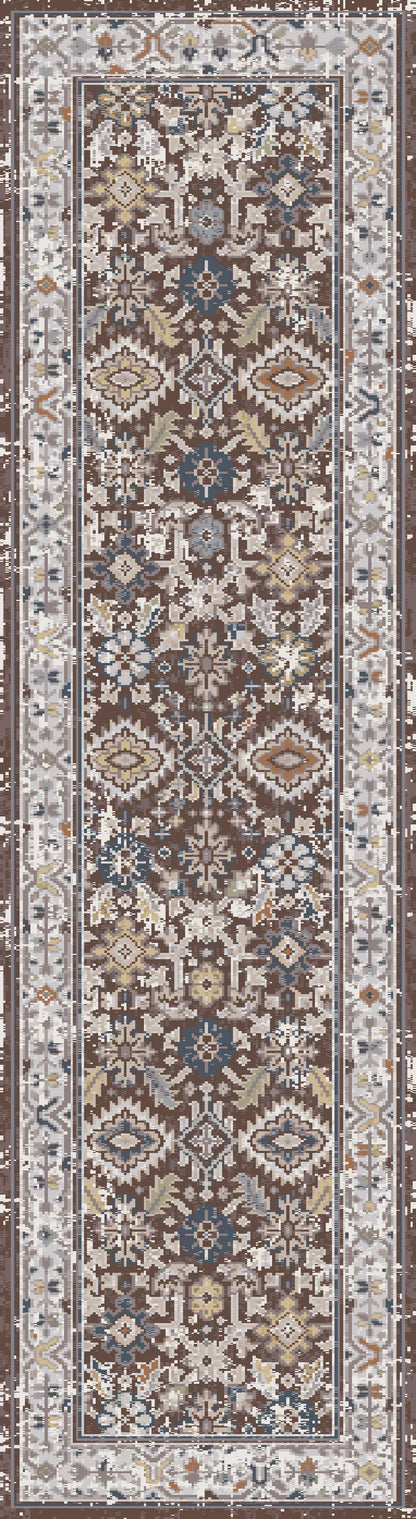 Dynamic Rugs Mood 8476 Multi Transitional Machine-Made Rug