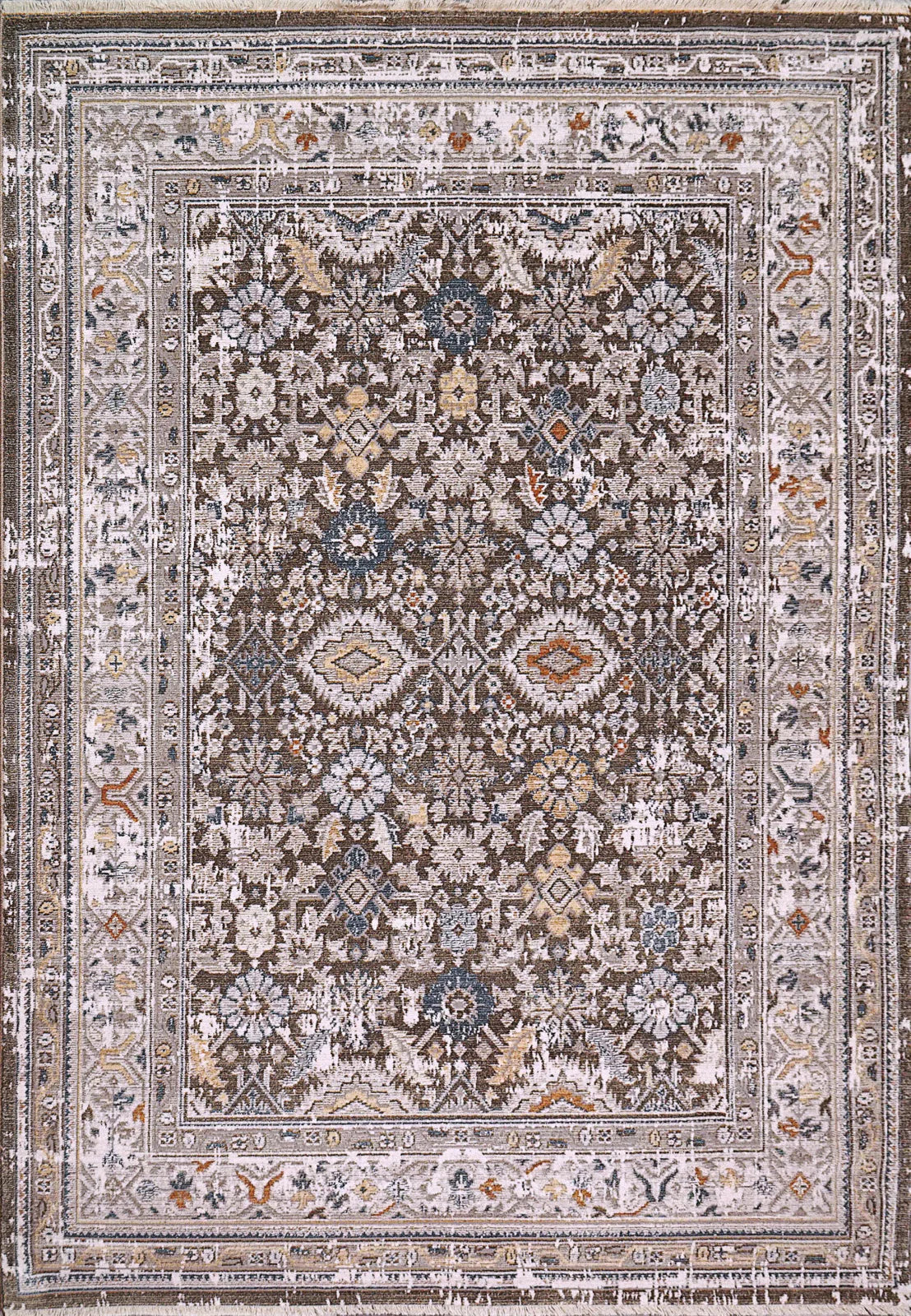 Dynamic Rugs Mood 8476 Multi Transitional Machine-Made Rug