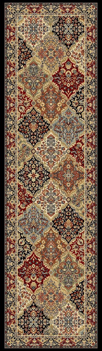 Dynamic Rugs Ancient Garden 57008 Multi Traditional Machine-Made Rug