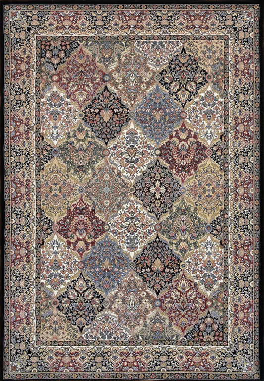 Dynamic Rugs Ancient Garden 57008 Multi Traditional Machine-Made Rug