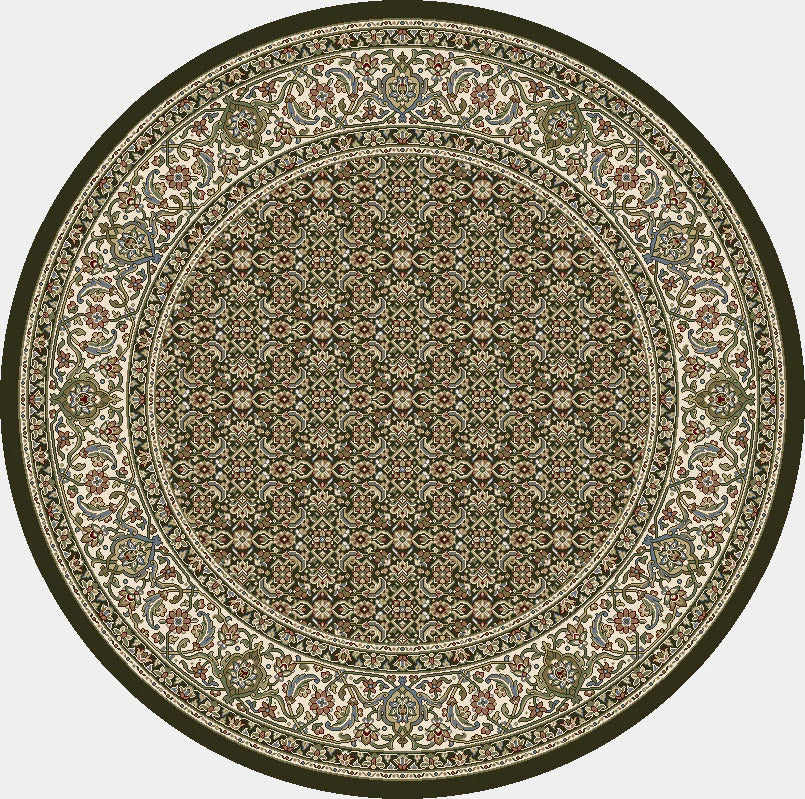 Dynamic Rugs Ancient Garden 57011 Black Ivory Traditional Machine-Made Rug